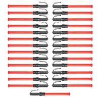 Bastao Sinalizador Kit 25 Unidades Fluorescente Transito Manobrista Engarrafamento Iluminaçao - 1