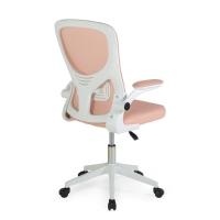 Kit 2 Cadeiras De Escritório Giratória Mônaco Com Relax E Regulagem De Altura - Rosa - 7