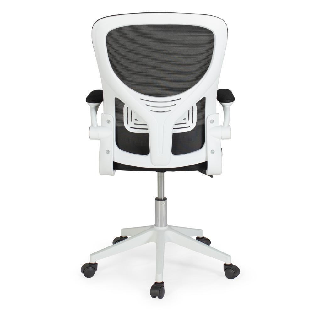 Kit 2 Cadeiras De Escritório Giratória Mônaco Com Relax E Regulagem De Altura - Preto - 3