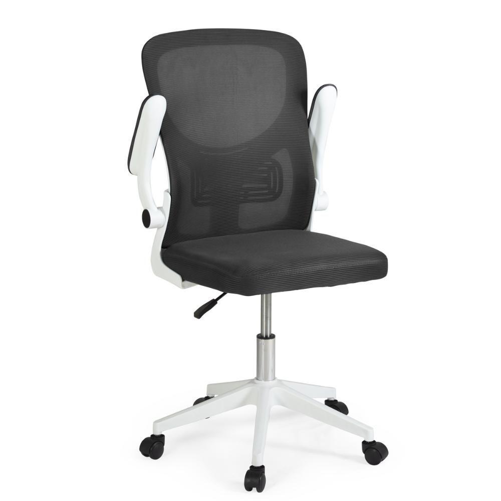 Kit 2 Cadeiras De Escritório Giratória Mônaco Com Relax E Regulagem De Altura - Preto - 4