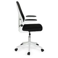 Kit 2 Cadeiras De Escritório Giratória Mônaco Com Relax E Regulagem De Altura - Preto - 9