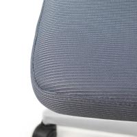 Kit 2 Cadeiras De Escritório Giratória Mônaco Com Relax E Regulagem De Altura - Cinza - 8