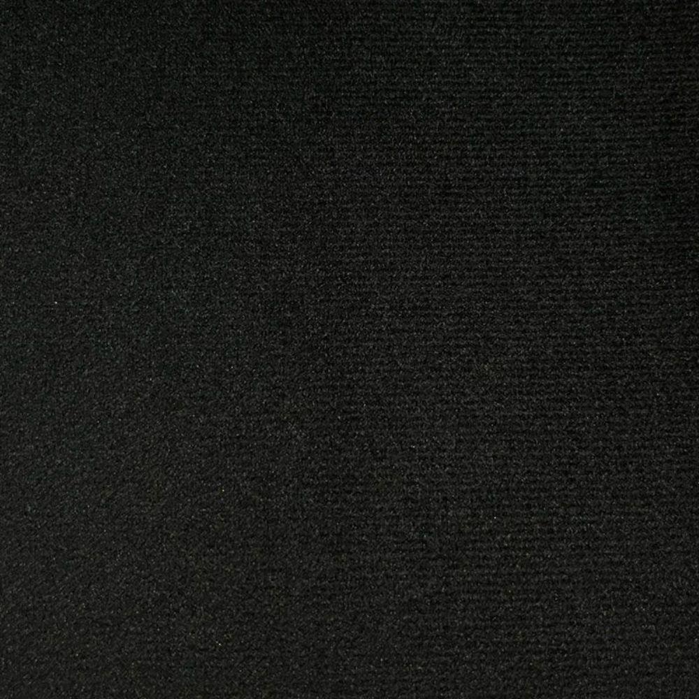 Poltrona Ellie Veludo Preto Com Capitonê E Base Madeira - 2