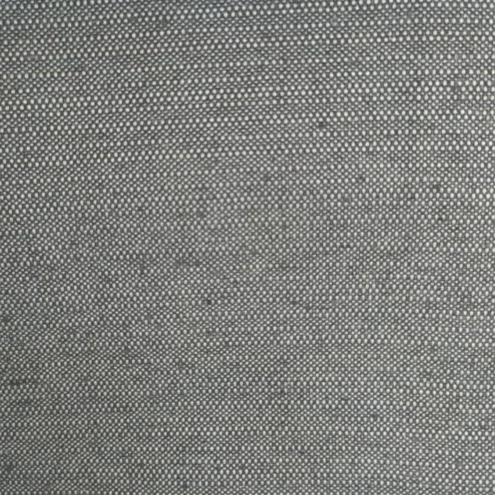 Poltrona Pandora Linho Chumbo Com Capitonê E Base Giratória Madeira - 2