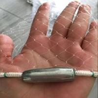 Rede Tarrafa Chinesa Disco 4 Metros Pescaria Pesca Peixe Malha 5 Multifilamento Mar Resistente