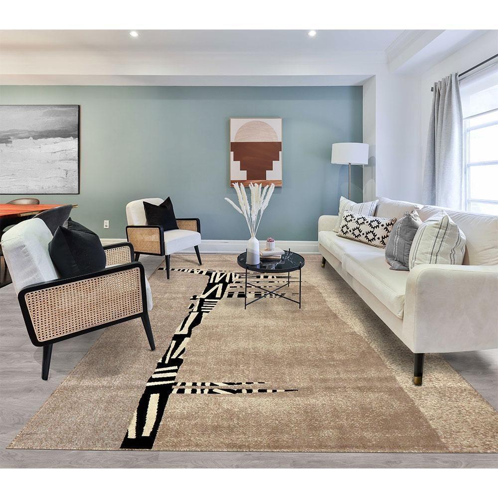 Tapete Para Sala Ancestralidade Fossil 2,00x2,90 São Carlos - 2