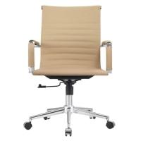 Kit 2 Cadeiras Giratória Baixa Office Manhattan Esteirinha Fratini Revestida Em (pu) Fendi Base - 7