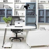 Luminaria Abajur Chao Articulada Pedestal Metal E27 Flexivel Sala Estar Quarto Mesa Leitura Trabalho - 9