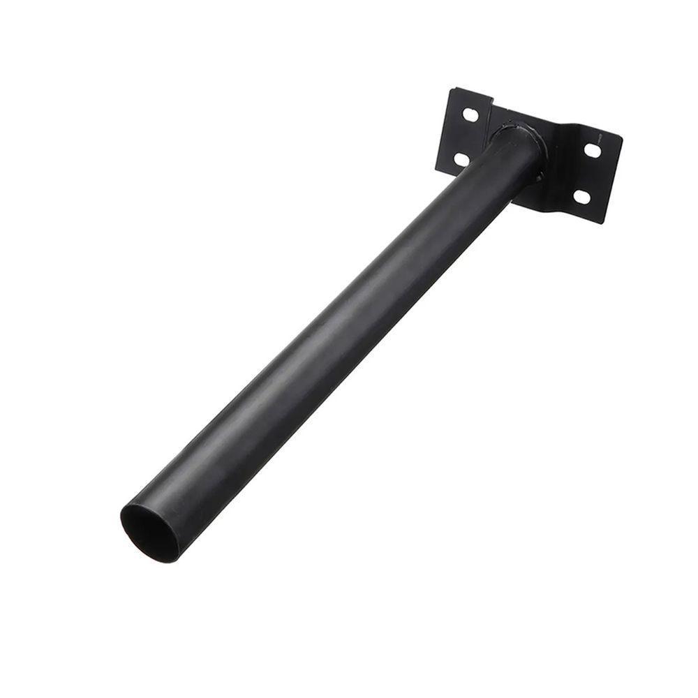 Suporte Luminaria Publica Solar Aço Pintura Eletrostatica Barra Resistente Jardim Quintal - 2