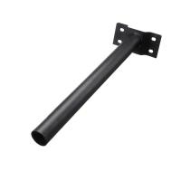 Suporte Luminaria Publica Solar Aço Pintura Eletrostatica Barra Resistente Jardim Quintal - 2