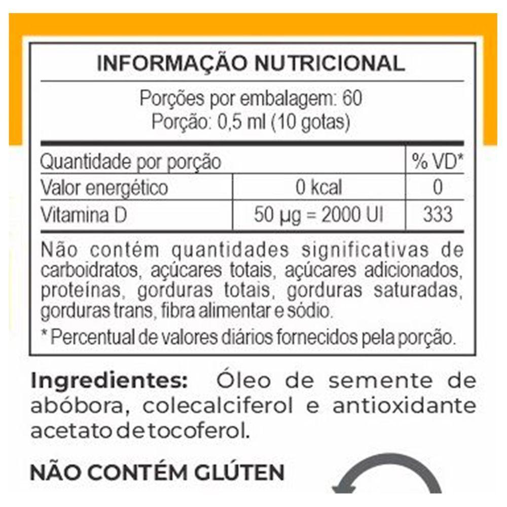 Proslife óleo De Semente De Abóbora 2000 Ui Unilife 30ml - 2