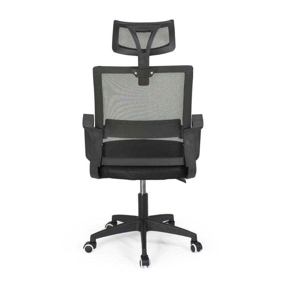 Kit 2 Cadeiras De Escritório Giratória Executiva Pro Com Regulagem De Altura - Preto - 6