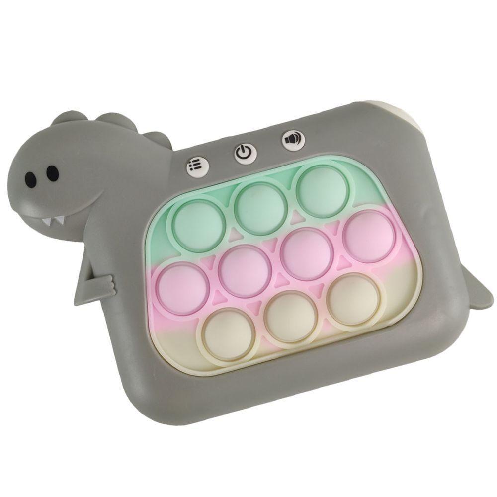 Pop It Mini Game Som Luzes Interativo Dinossauro Anti Estresse Relaxante Sensorial Fidget Criança - 1