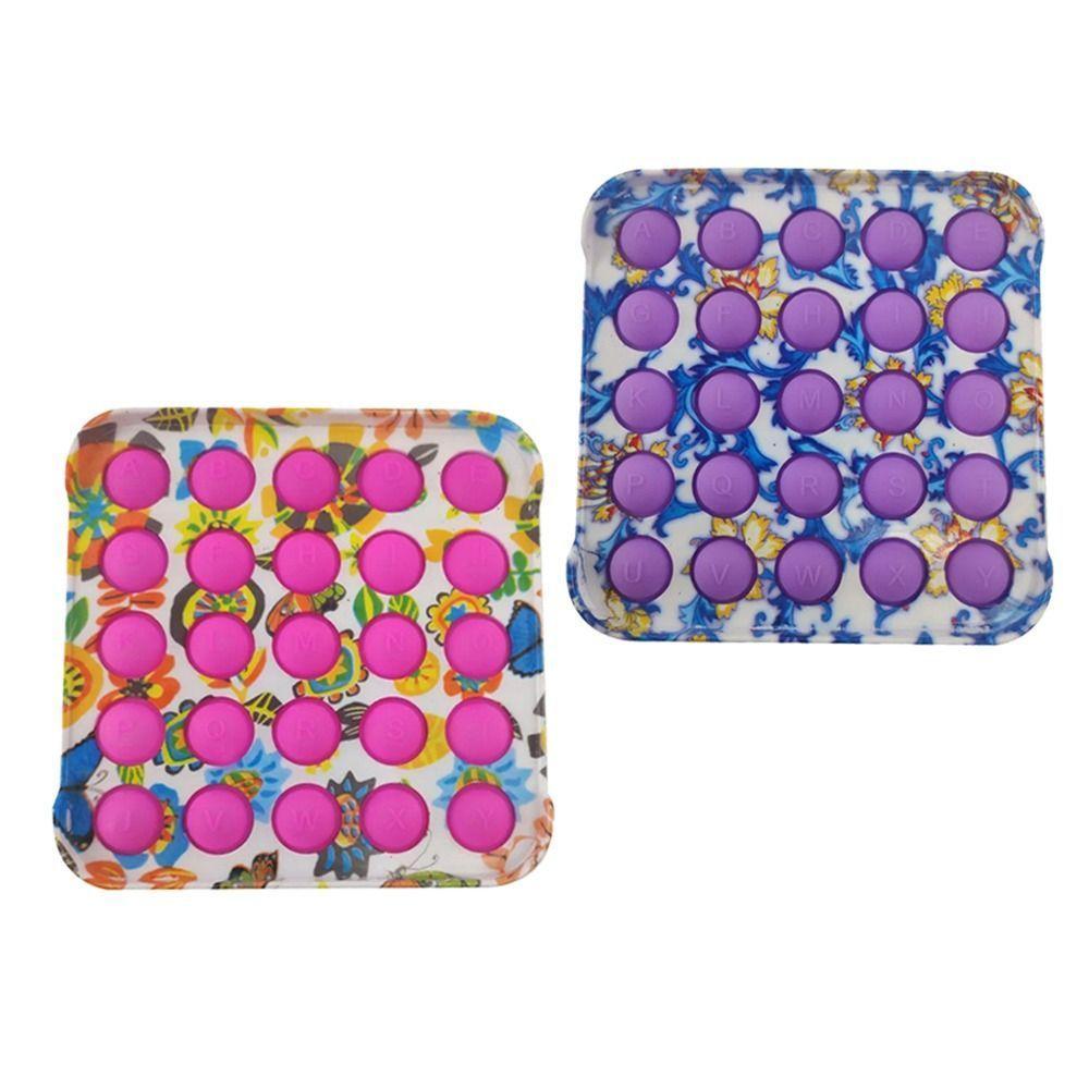 Pop It Fidget Kit 2 Uni Bubble Anti Estresse Ansiedade Relaxamento Sensorial - 1