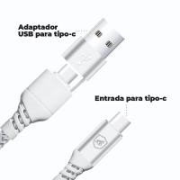 Cabo Thunder 65w 2 Em 1 Tipo C/tipo C/usb-a - 1,8m - Gshield - 3