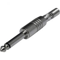 Plug P10 Mono Ninja Com Mola Em Latão Niquelado - 1