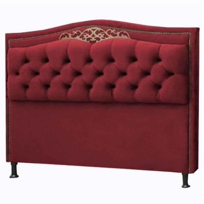 Cabeceira Queen Estofada Belize 160 Cm - Casa Chick Vermelho