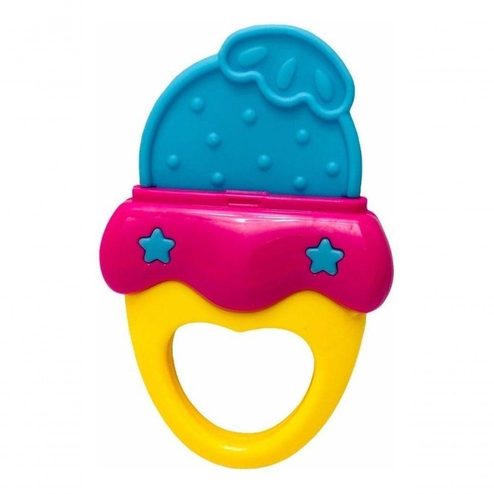 Kit Conjunto Chocalho E Mordedor Infantil Brinquedo 10 Peças - 7