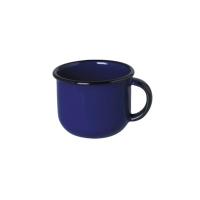 Jogo De Xícara De Chá 06 Peças Esmaltada Azul 240 Ml Ewel - 6