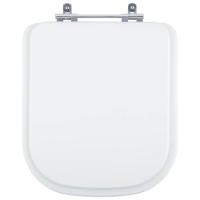 Assento Sanitário Em Mdf Axis Branco Para Bacia Deca - 1