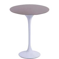 Mesa Saarinen Lateral São Gabriel 42cm - Base Branca - 1