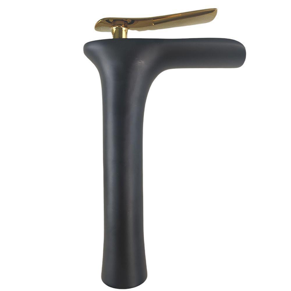 Torneira Cascata Luxo Banheiro Cuba Misturador Quente Frio - 3