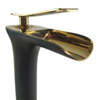 Torneira Cascata Luxo Banheiro Cuba Misturador Quente Frio - 2