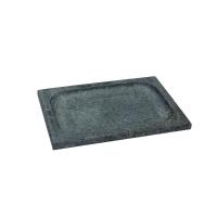 Kit 3 Prato Retangular Bandeja De Servir Pedra Sabão 20X15Cm. - 3