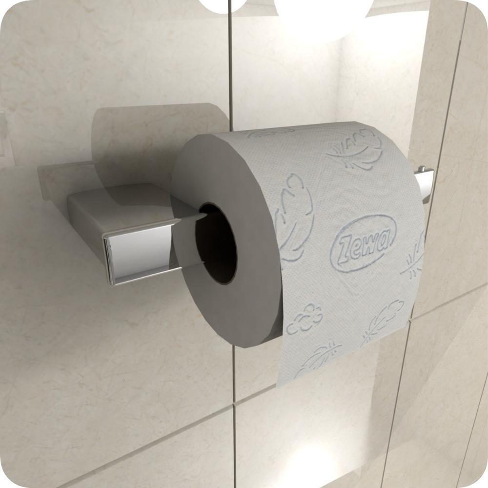 Kit De Acessórios Para Banheiro Cromado Master Duplo 4 Peças - 4