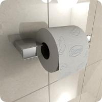 Kit De Acessórios Para Banheiro Cromado Master Duplo 4 Peças