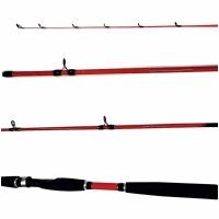 Vara De Pesca Red Caranx 2,40m 20lbs Resistente E Flexível - 5