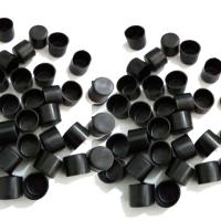 Ponteira Plastica Externa 7/8" 2,2cm Preta (25un) - 1