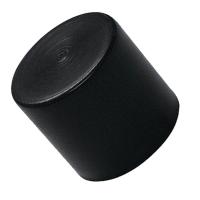 Ponteira Plastica Externa 7/8" 2,2cm Preta (25un) - 2