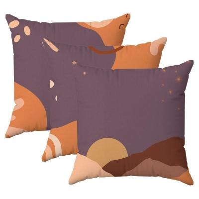 Kit 3 Capas Almofadas Decorativas Forma Livre 45x45 Id Decor