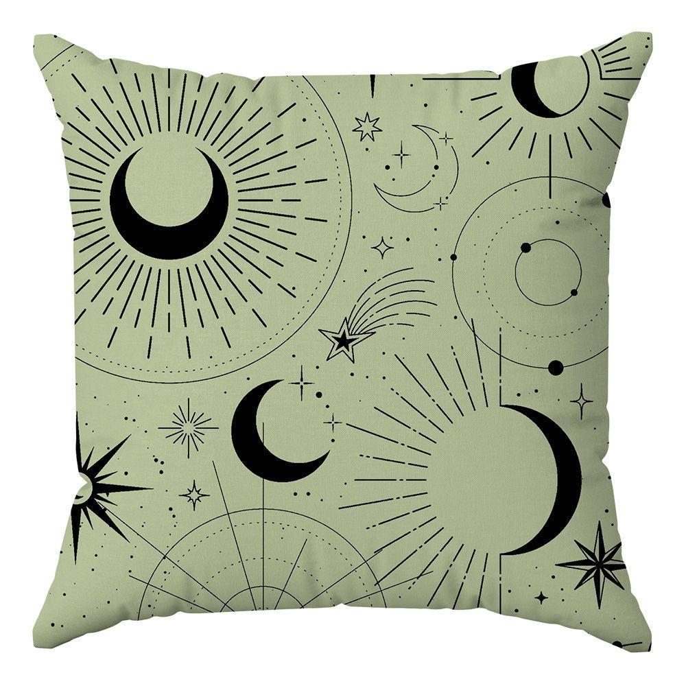 Kit 3 Capas Almofadas Decorativas Místico Lua 45x45 Id Decor - 2