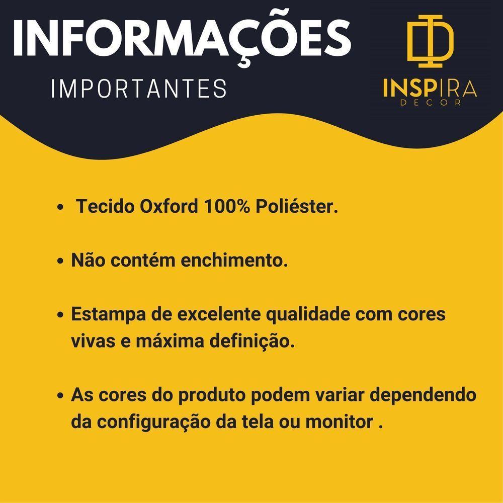 Kit 3 Capas Almofadas Decorativas Místico Lua 45x45 Id Decor - 8