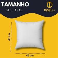 Kit 3 Capas Almofadas Decorativas Místico Lua 45x45 Id Decor - 6