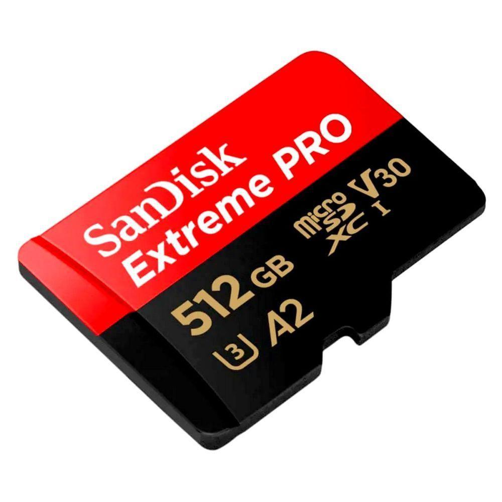 Cartão De Memória Sandisk Extreme Pro Microsdxc 512gb 200-140mb - 3