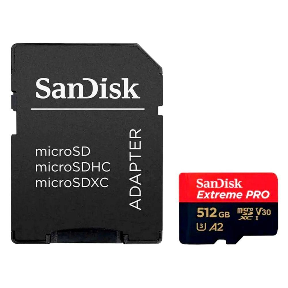 Cartão De Memória Sandisk Extreme Pro Microsdxc 512gb 200-140mb - 4