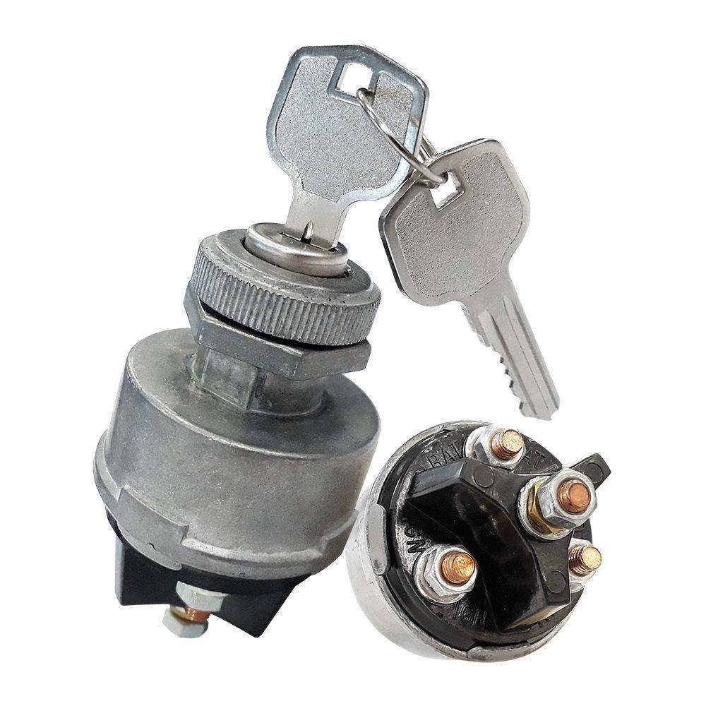 Cilindro Ignição C/ Chave Linha Agrícola Baú Cabine ônibus - 1