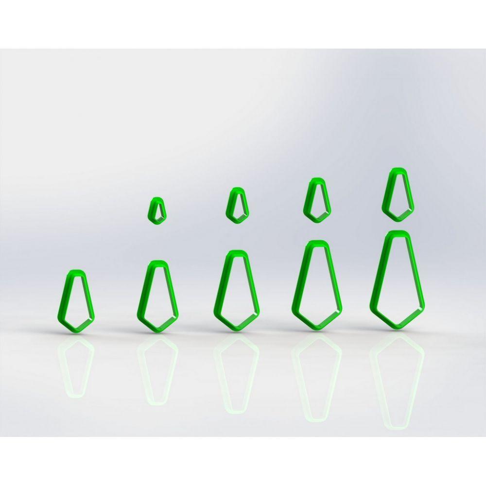 Cortador Polymer Clay (Mod 25) Tamanho 4,5 Cm - 1