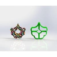 Cortador Polymer Clay (Mod 62) Tamanho 7 Cm - 1