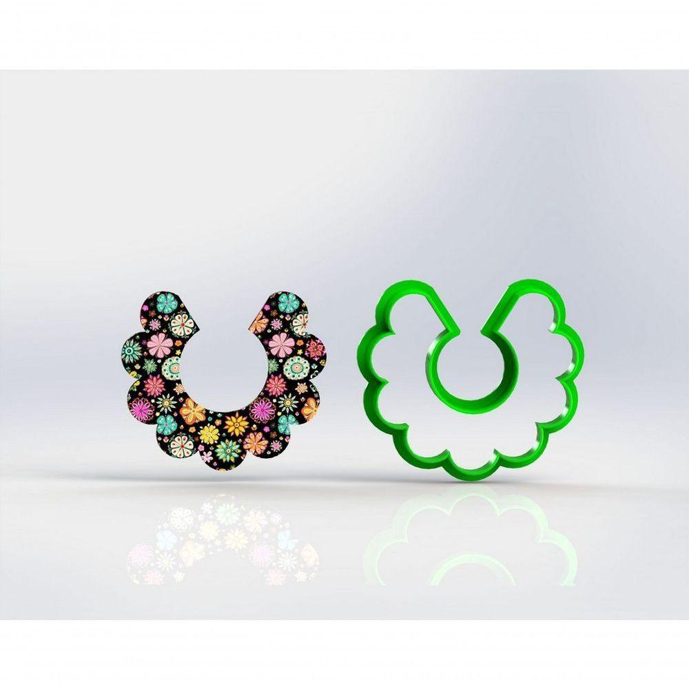 Cortador Polymer Clay (Mod 68) Tamanho 4 Cm - 1