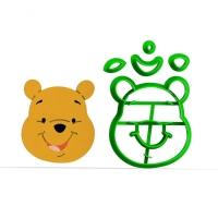 Cortador Kit Ursinho Pooh - 4 Modelos Modulares Tamanho 5 Cm - 2