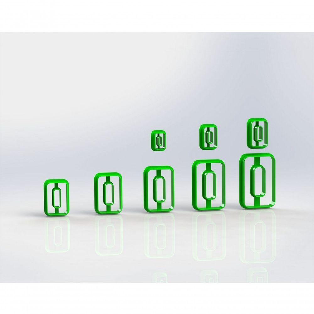 Cortador Polymer Clay (Mod 33) Tamanho 1,5 Cm - 1