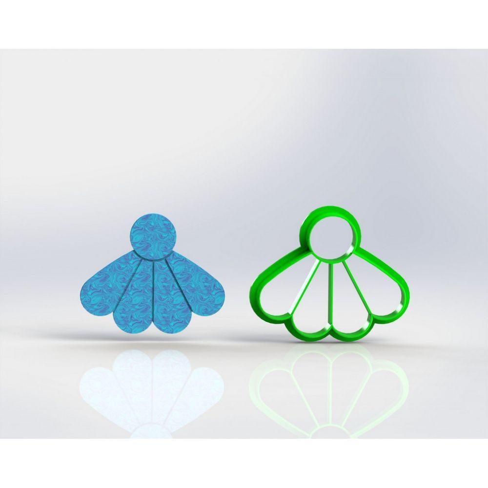 Cortador Polymer Clay (Mod 65) Tamanho 7 Cm - 1