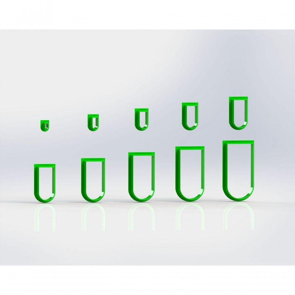 Cortador Polymer Clay (Mod 22) Tamanho 5 Cm - 1