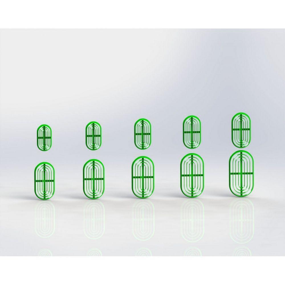 Cortador Polymer Clay Mod 53 Tamanho 6,5 Cm - 1