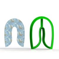 Cortador Polymer Clay (Mod 88) Tamanho 7 Cm - 1