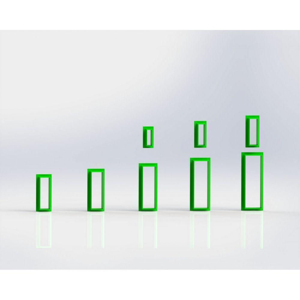 Cortador Polymer Clay (Mod 34) Tamanho 3,5 Cm - 1